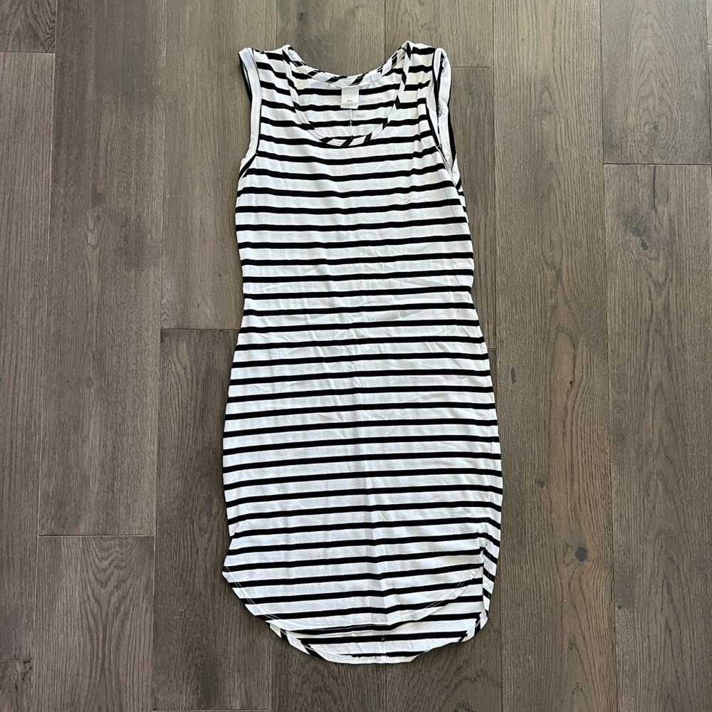 H&M Striped Sleeveless Dress